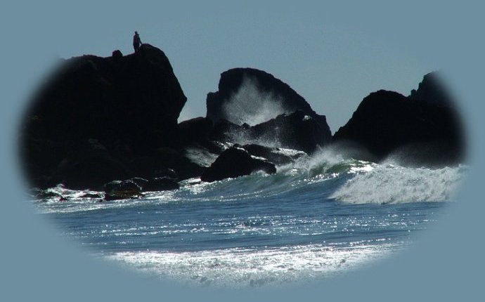 indian beach of ecola state park on the oregon coast.
