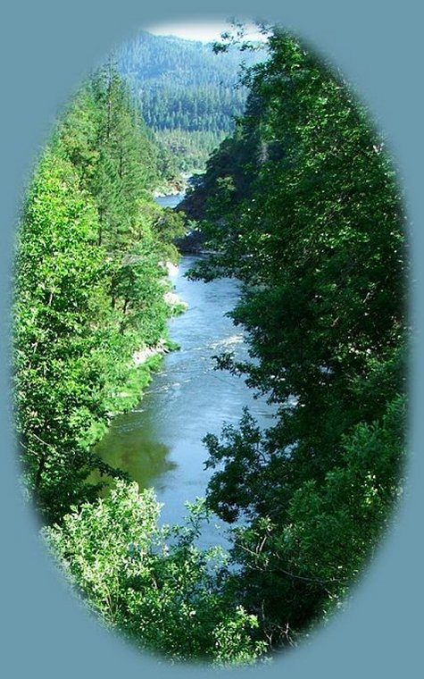 the salmon river gorge in northern california. travel northern california and the beautiful marble and salmon mountains. raft the salmon river. hiking mountain trails in the russian wilderness area of the salmon mountains. camp in forest service campgrounds in the klamath national forest.