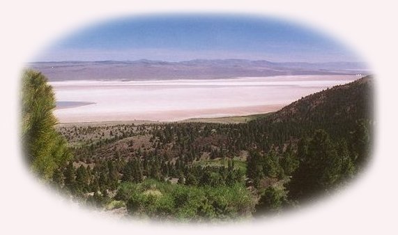 the view over surprise valley from the fandango pass in the warner mountains of northeastern california.