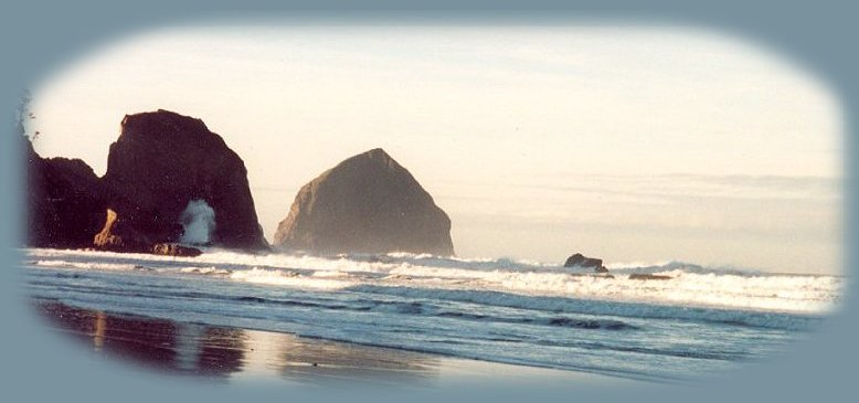 cape kiwanda at pacific city on the oregon coast.