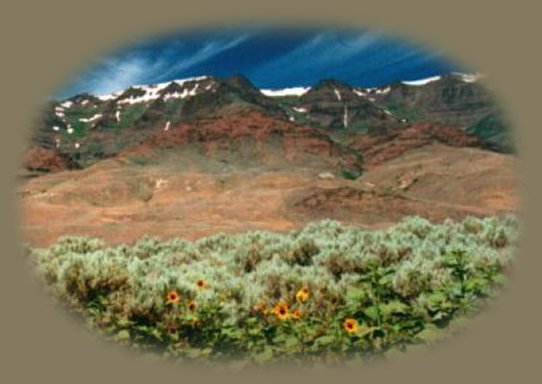 steens mountain in eastern oregon.