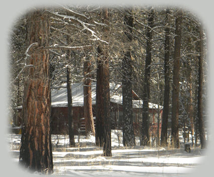 about 100 miles from surprise valley, the warner mountains (south  warners), south warner wilderness find cabins on the river at gathering light ... a retreat near crater lake national park in southern oregon: cabins, treehouses on the river in the forest.