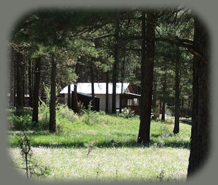 cabins on the river at gathering light ... a retreat near crater lake national park in southern oregon: cabins, treehouses on the river in the forest.